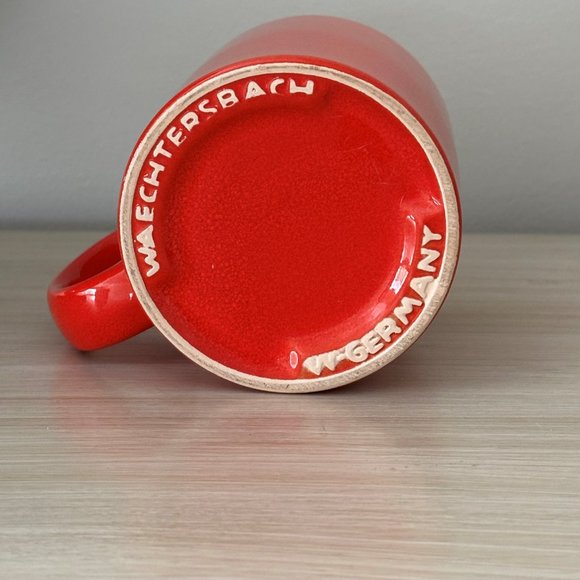 Waechtersbach Germany Freestyle Cherry Red Mug - Picture 5 of 10